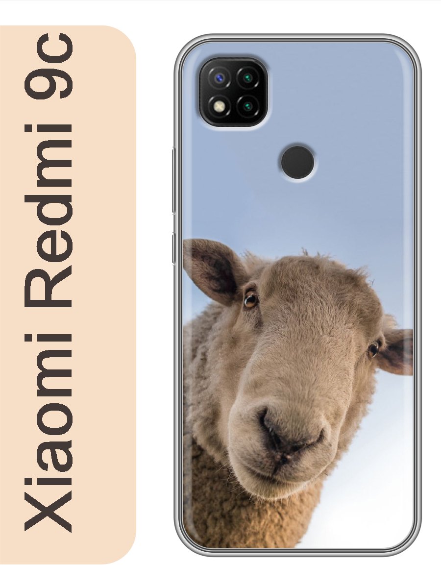 

Чехол на Xiaomi Redmi 9c овечка 864, Прозрачный, red9czhiv