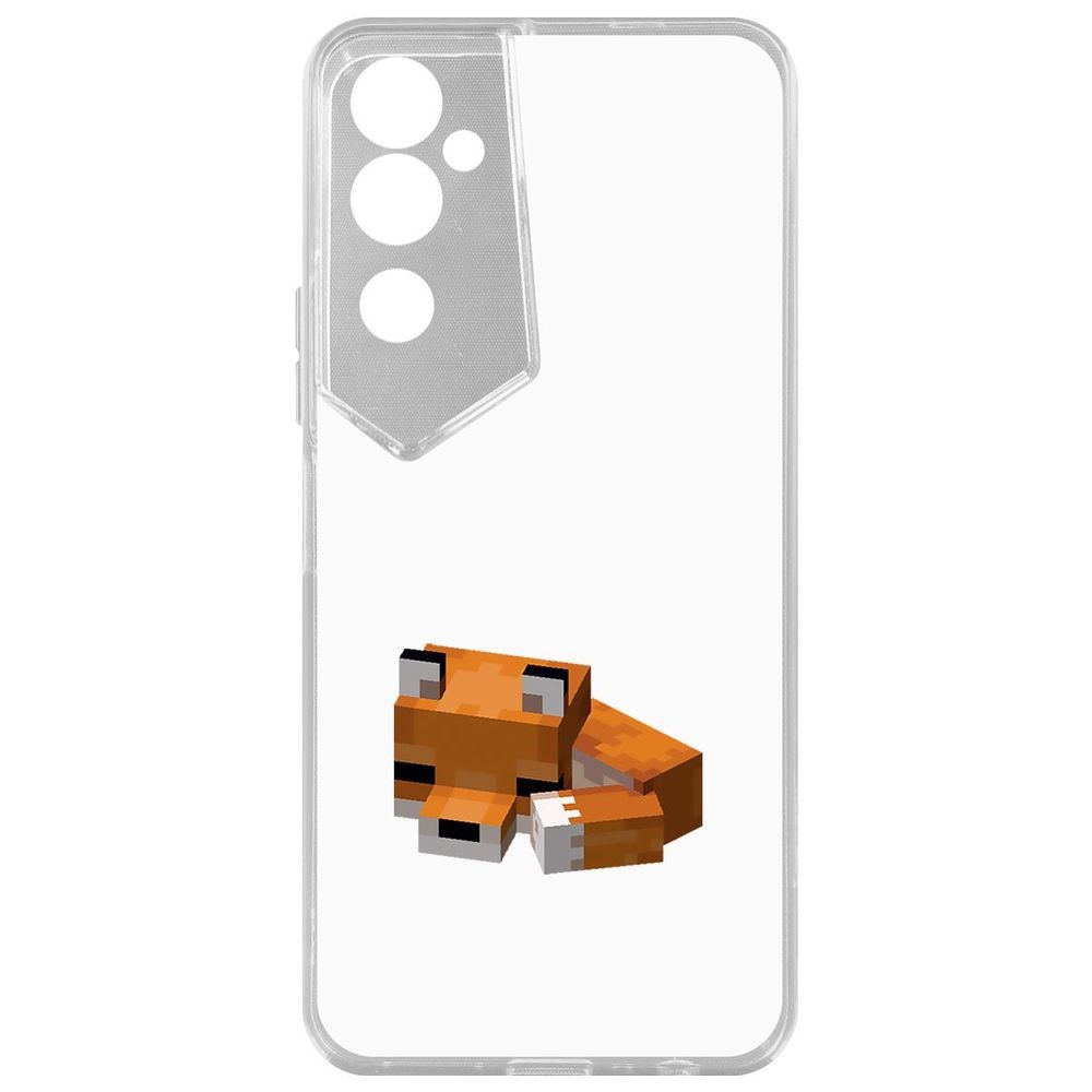 

Чехол Minecraft-Спящий Лисенок для Tecno Pova Neo 2, Прозрачный