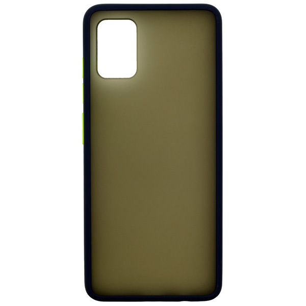 

Чехол накладка для Samsung Galaxy A71 Plastic Matte Синий