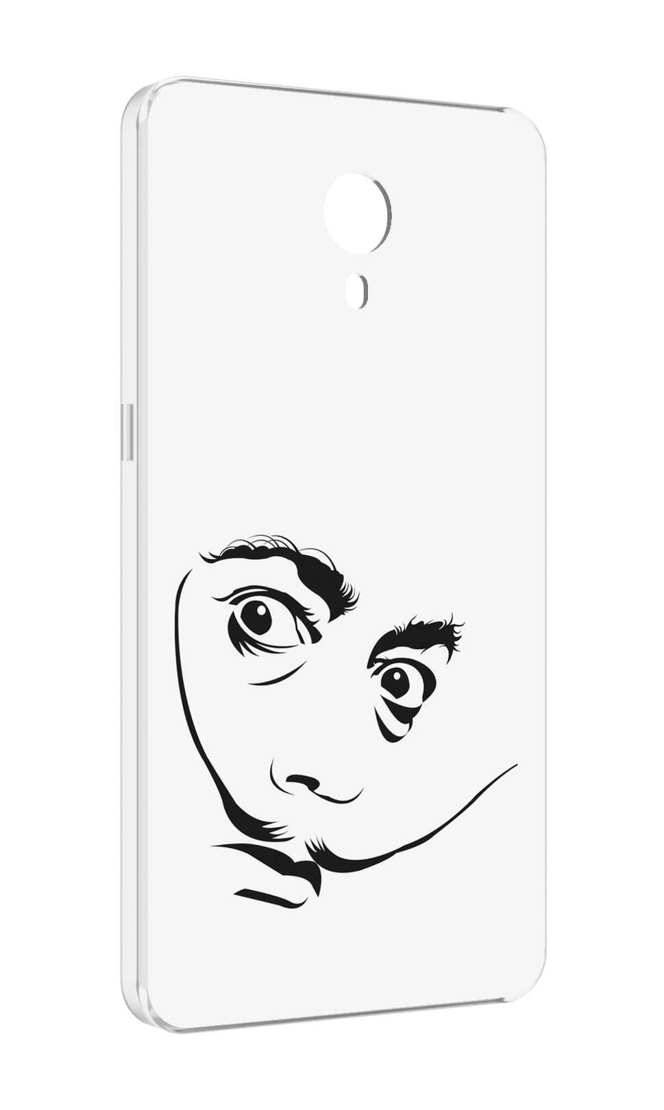 

Чехол MyPads мужчина с длинными усами для Meizu M3 Note, Прозрачный, Tocco