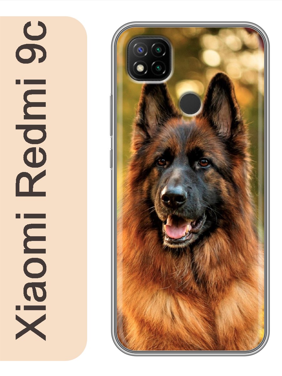 

Чехол на Xiaomi Redmi 9c овчарка 827, red9cdogs