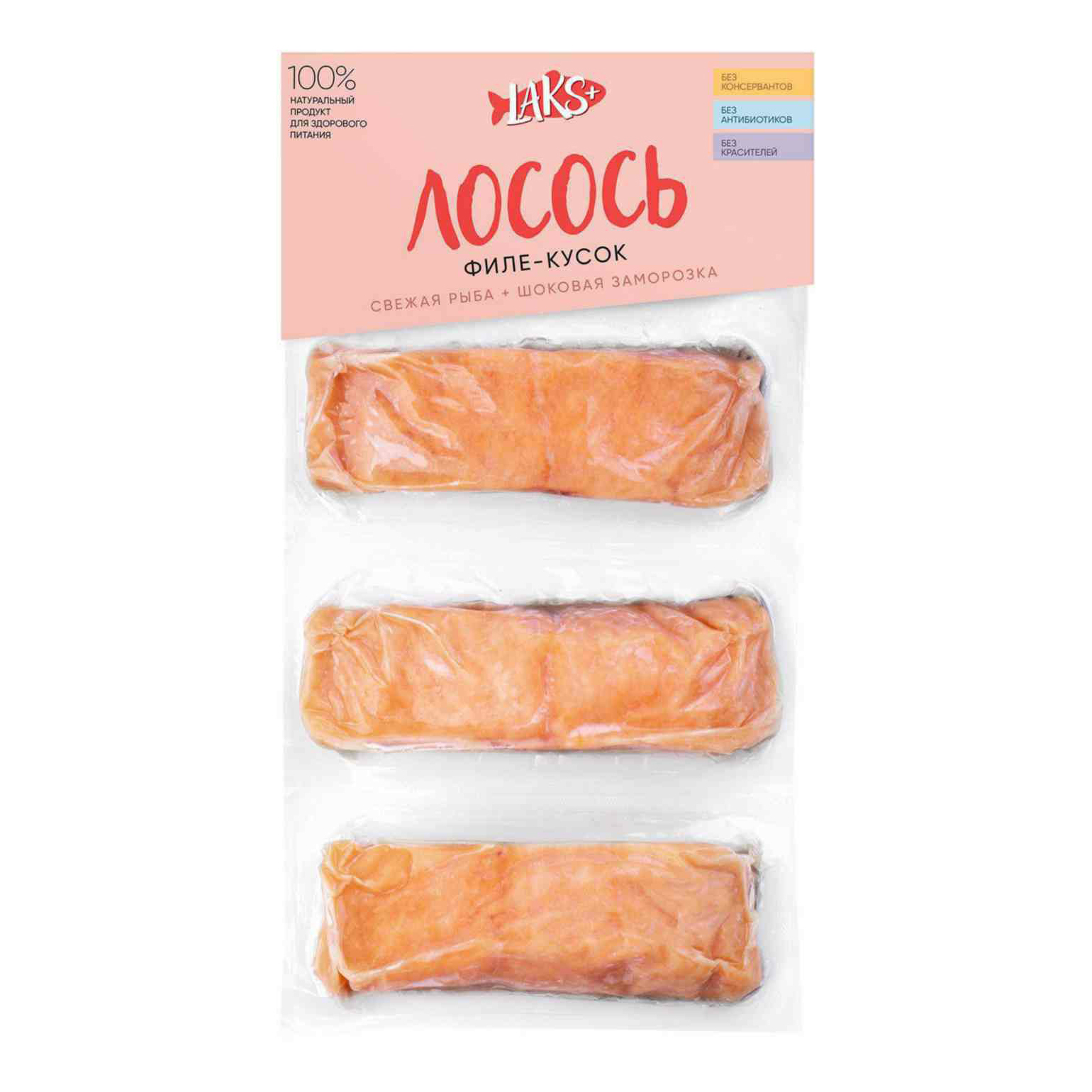 

Форель Laks+ замороженная на коже 375 г