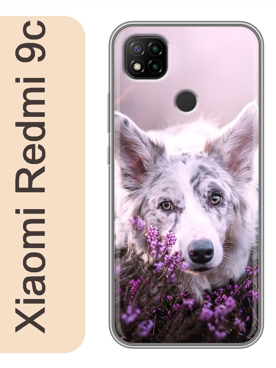 

Чехол на Xiaomi Redmi 9c пятнистая собака 816, red9cdogs