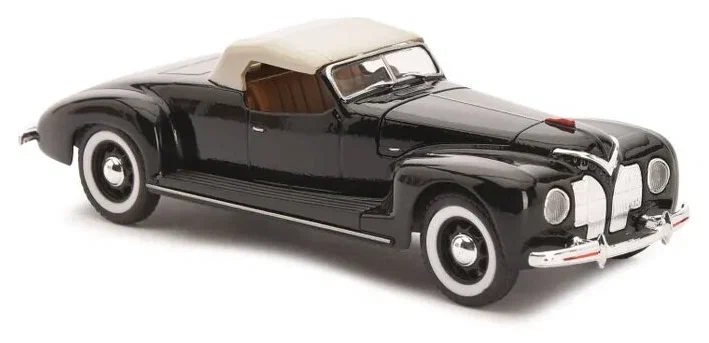 

Наш АвтопромН451 Машина "ЗИС-101А" спорт с тентом 1:43, Черный