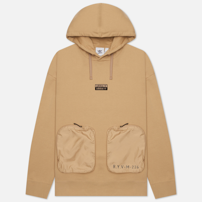 

Худи мужское Adidas H11499 бежевое S, H11499