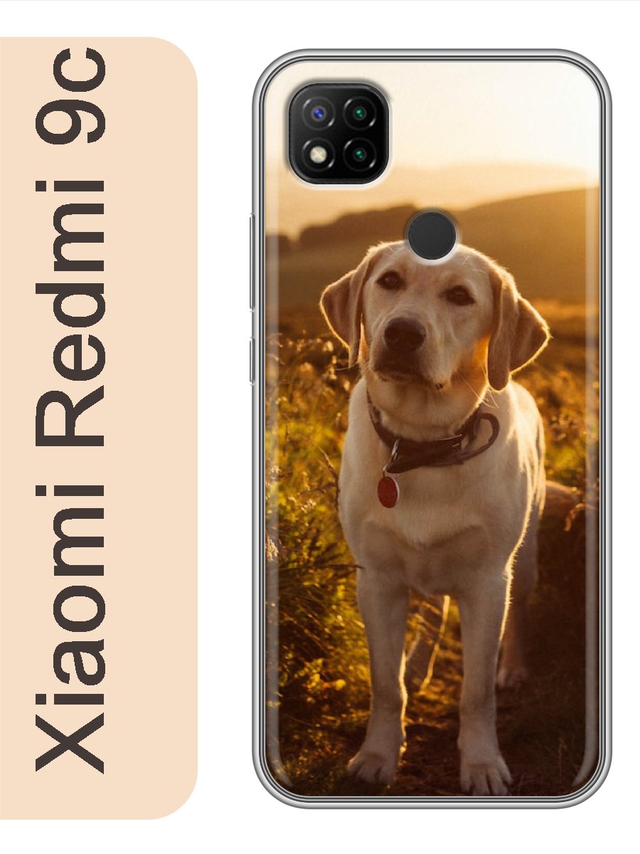 

Чехол на Xiaomi Redmi 9c лабрадор в поле 802, red9cdogs