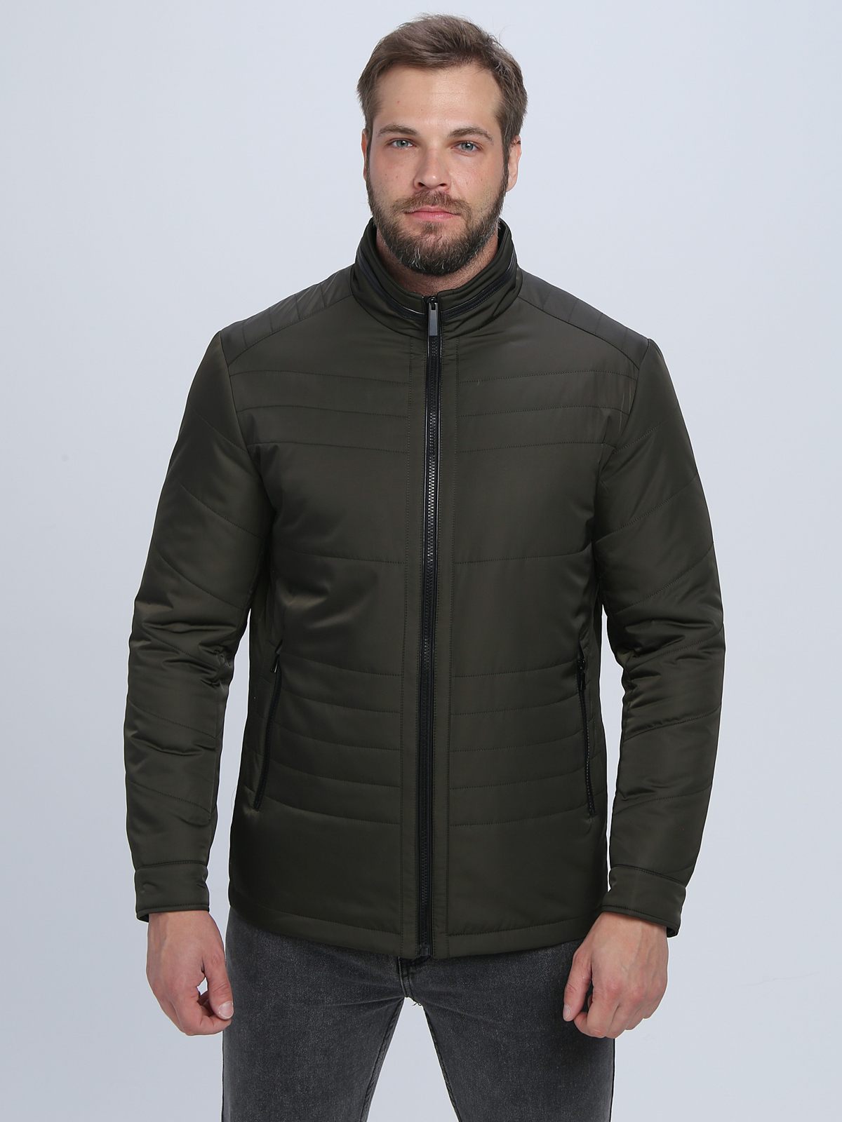

Куртка мужская True Borman с24238 зеленая 54 RU, Зеленый, с24238