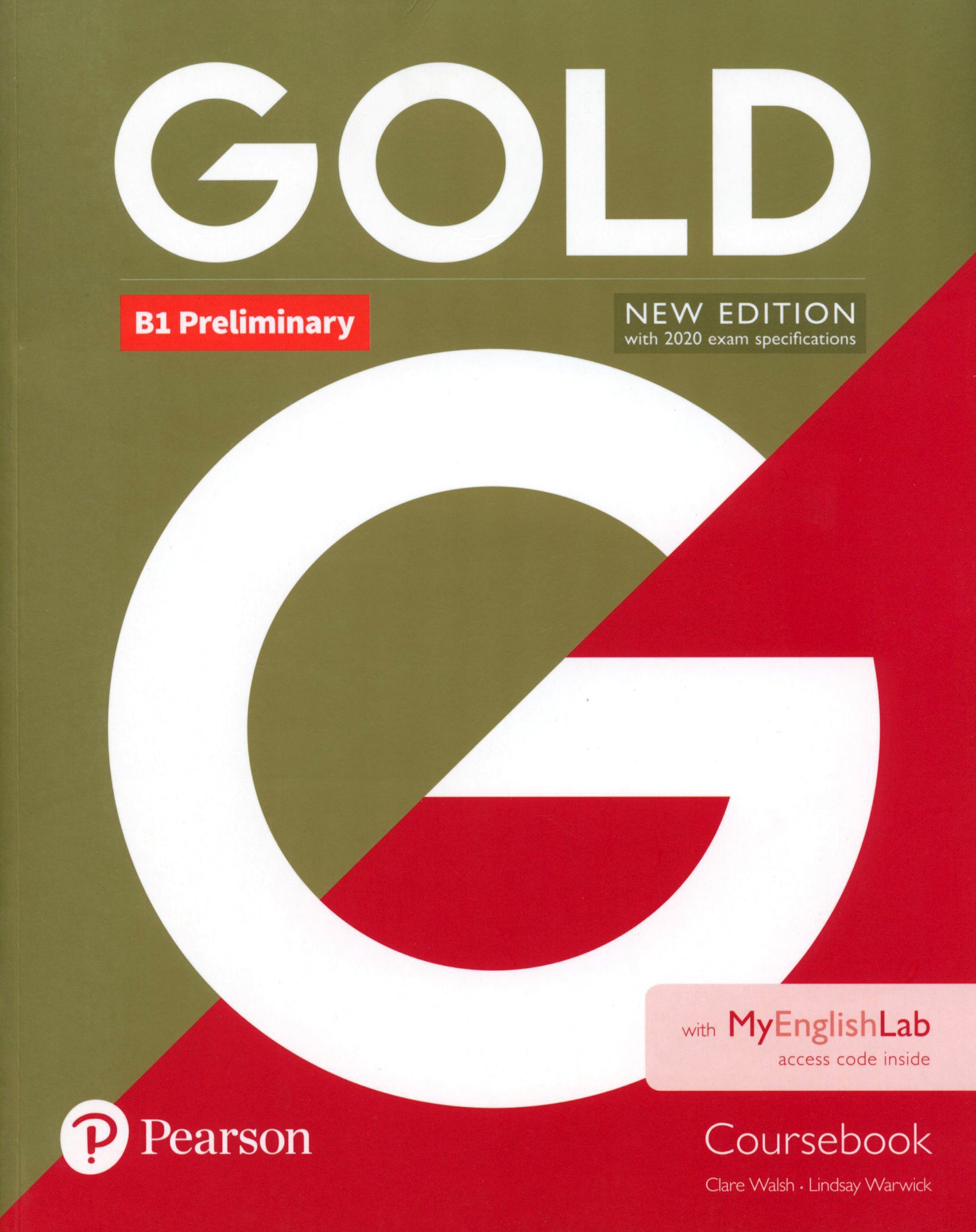 

Gold New Edition Preliminary Coursebook with MyEnglishLab