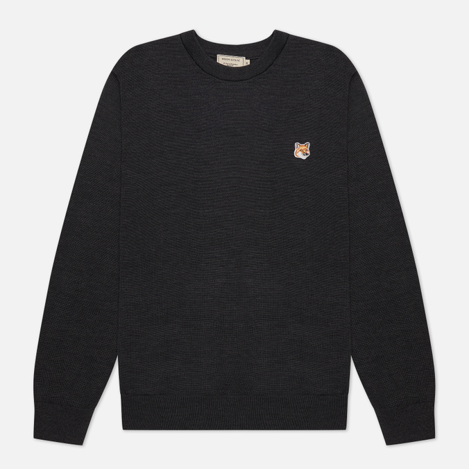 

Джемпер мужской FM00528KT1036 Maison Kitsune серый XL, FM00528KT1036