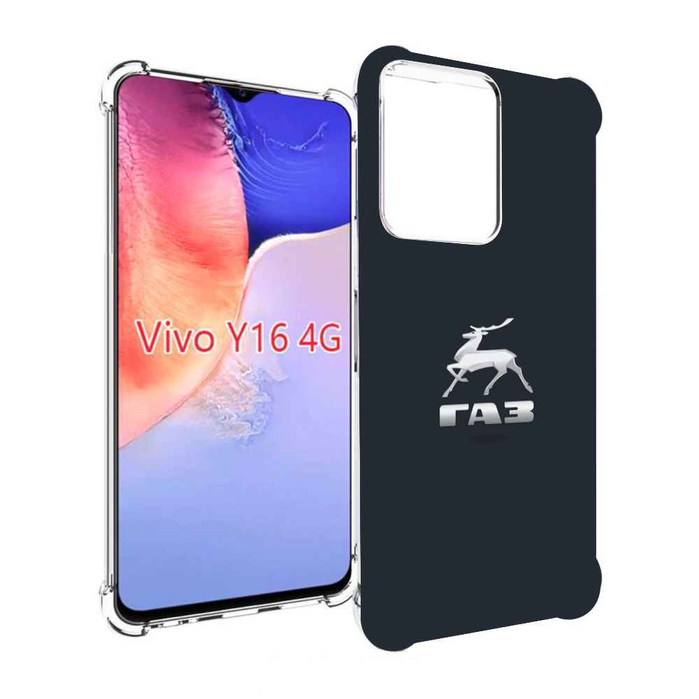 

Чехол MyPads газ-газель для Vivo Y16 4G/ Vivo Y02S, Прозрачный, Tocco