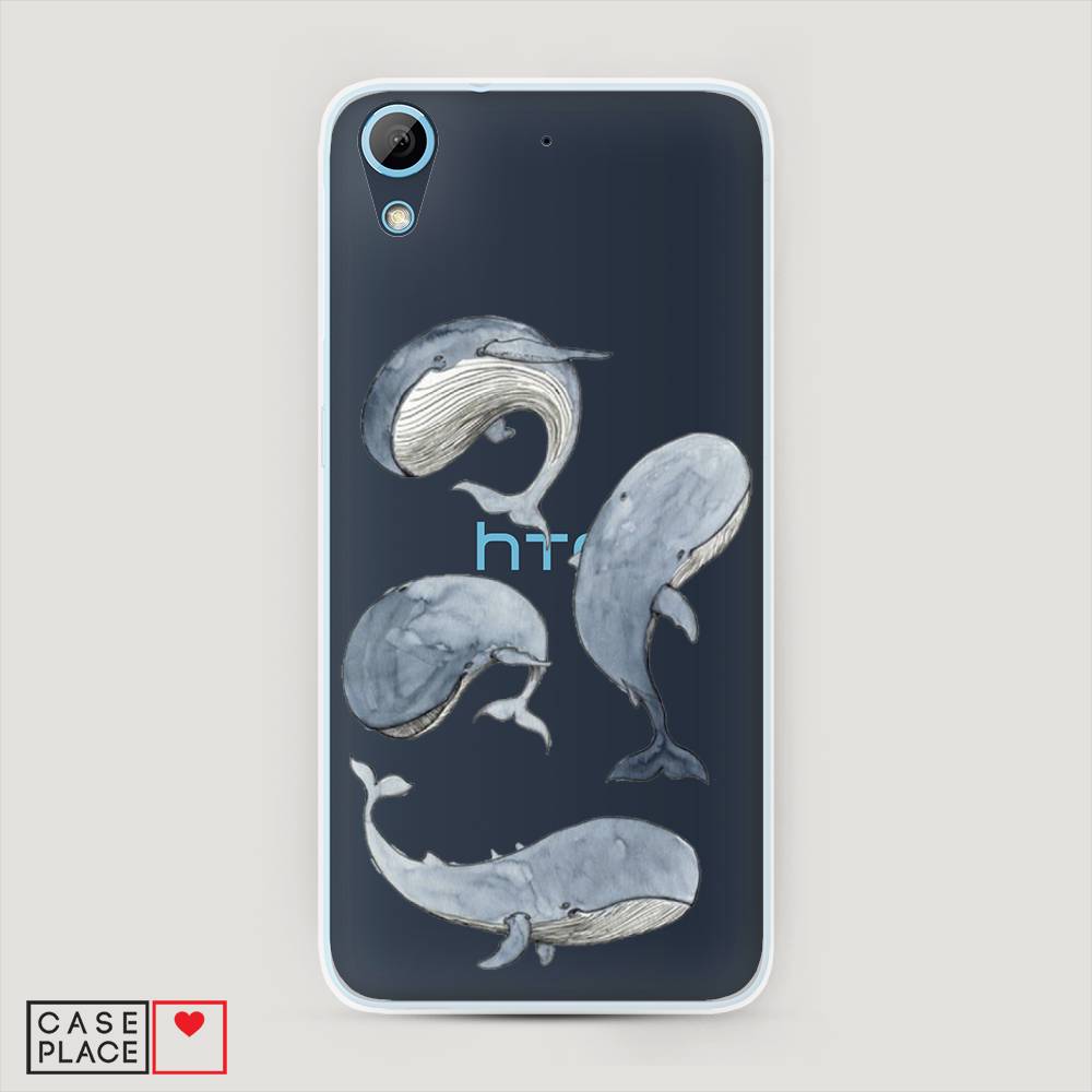 

Чехол Awog на HTC Desire 626 / Эйчтиси Дизайр 626 "Киты", Разноцветный, 101350-1