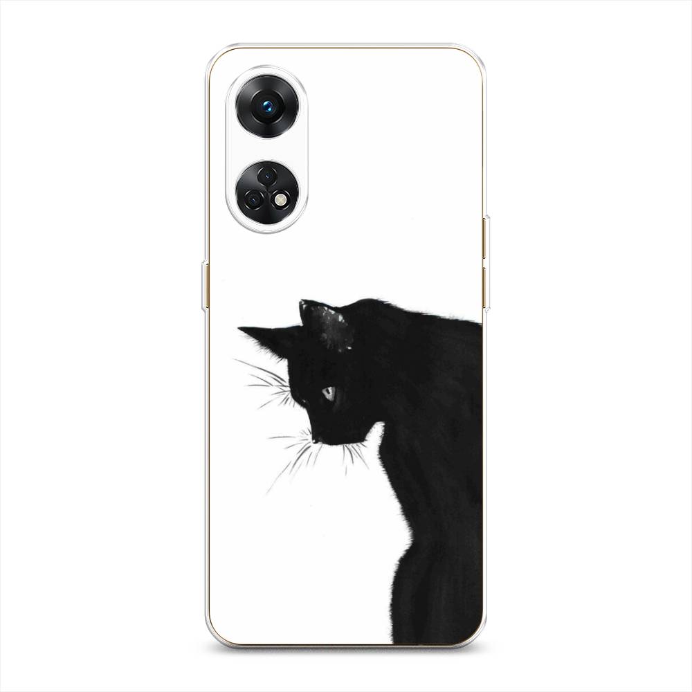 

Чехол Awog на Oppo Reno 8T 4G "Black cat", Черный;белый, 2513250-1