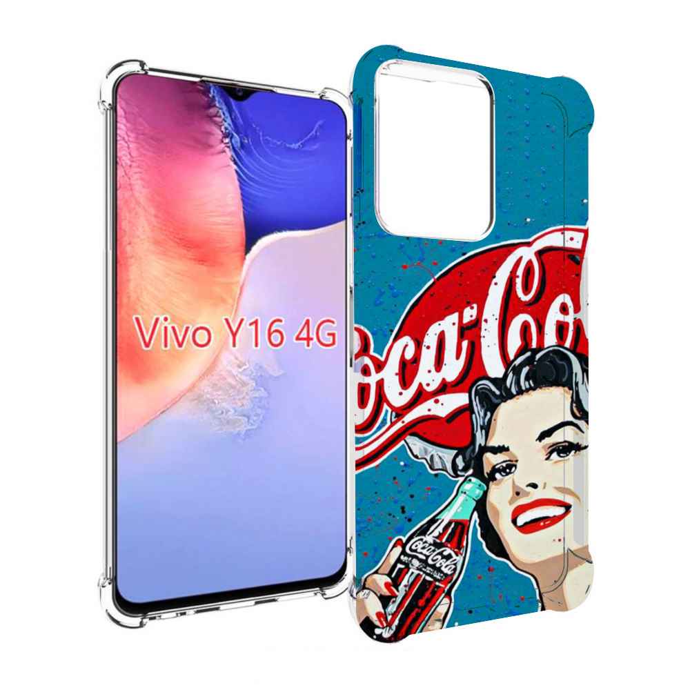 

Чехол MyPads вкусная кола картинка для Vivo Y16 4G/ Vivo Y02S, Прозрачный, Tocco