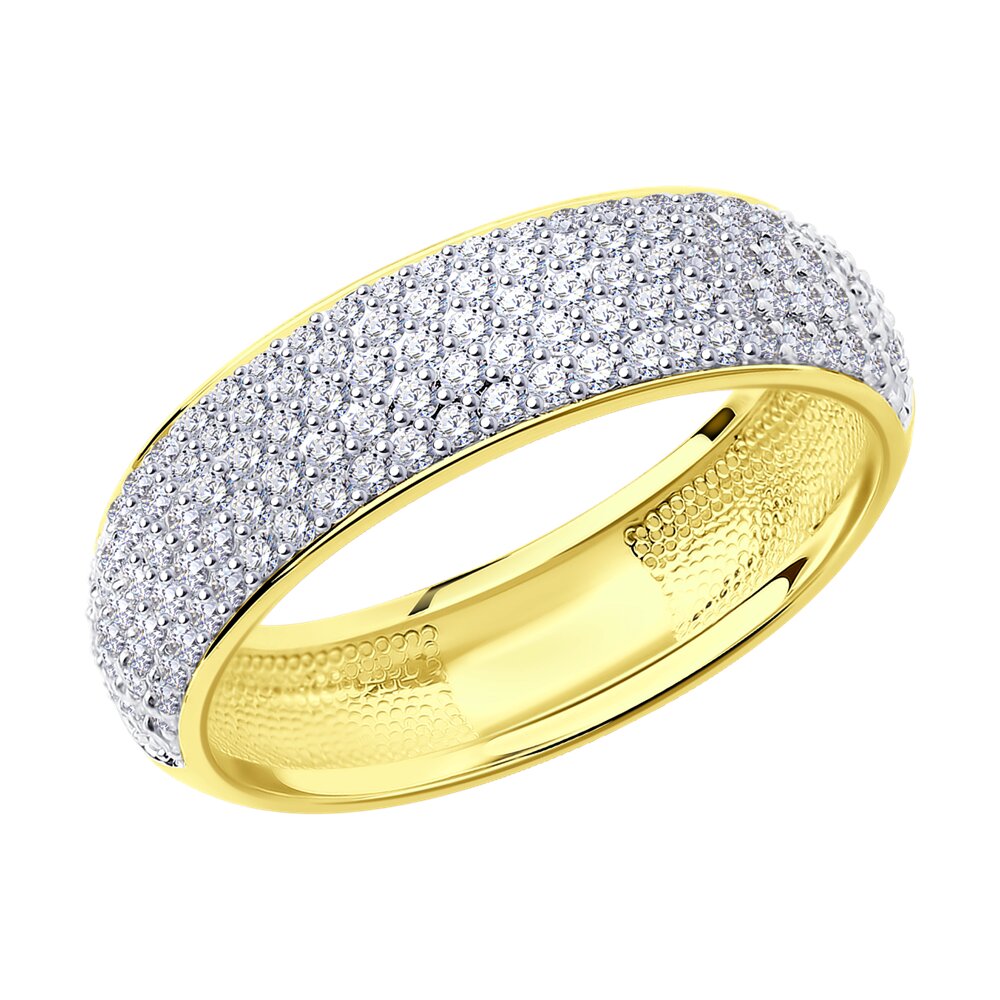 

Кольцо из золота р. 19 SOKOLOV Diamonds 1010255-2, бриллиант, 1010255-2