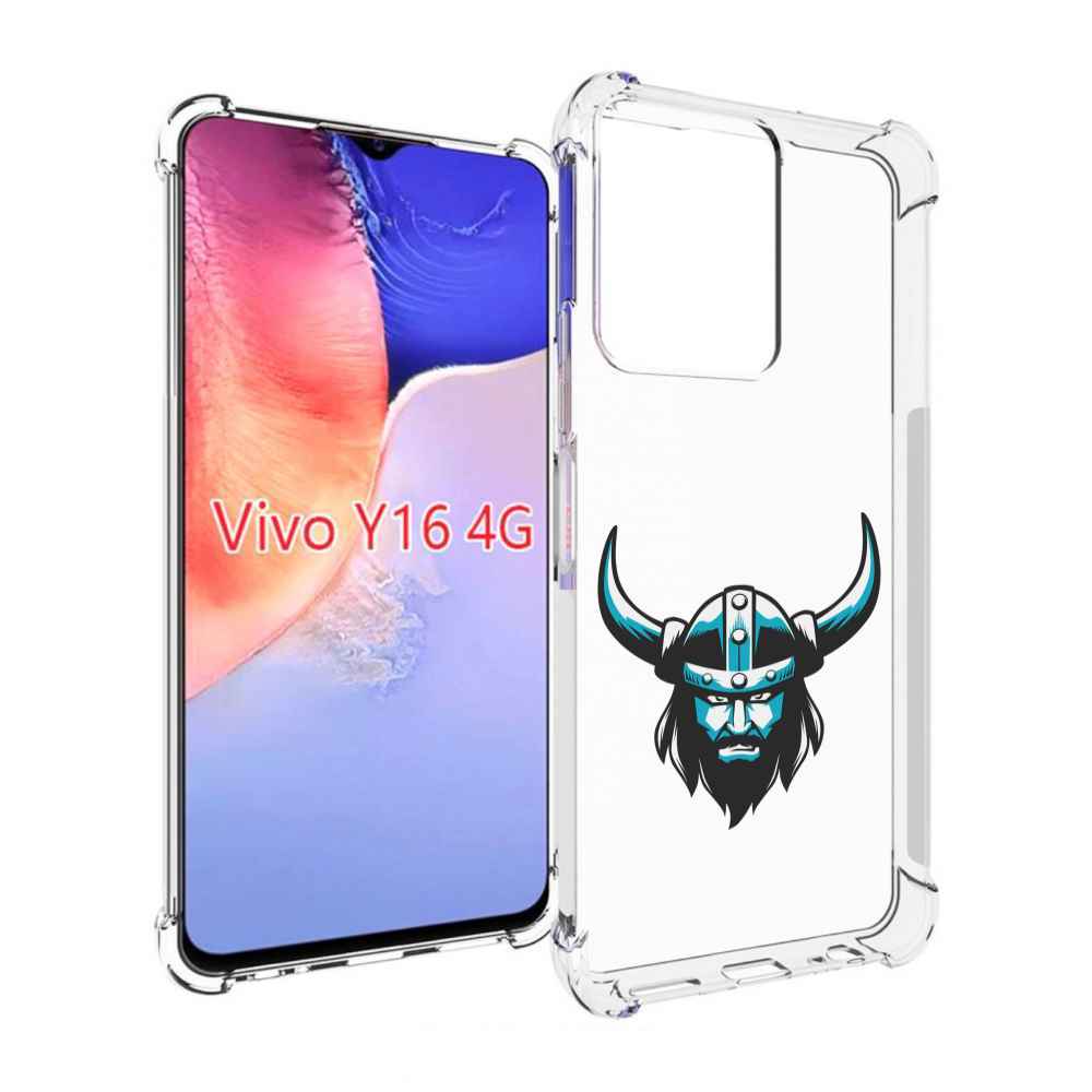 

Чехол MyPads викинг для Vivo Y16 4G/ Vivo Y02S, Прозрачный, Tocco