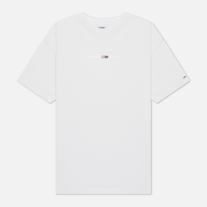 

Футболка женская Tommy Jeans DW0DW11293 белая L, DW0DW11293