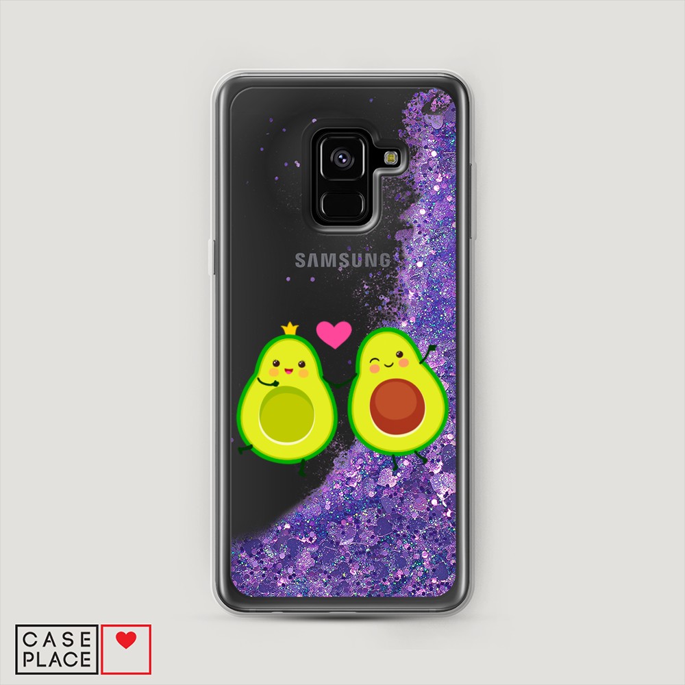 

Чехол Awog на Samsung Galaxy A8 2018 "Авокадо любят", Разноцветный, 25492-1