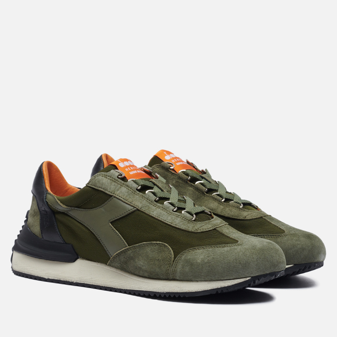 фото Кроссовки мужские diadora heritage equipe mad italia nubuck sw зеленые 47 eu