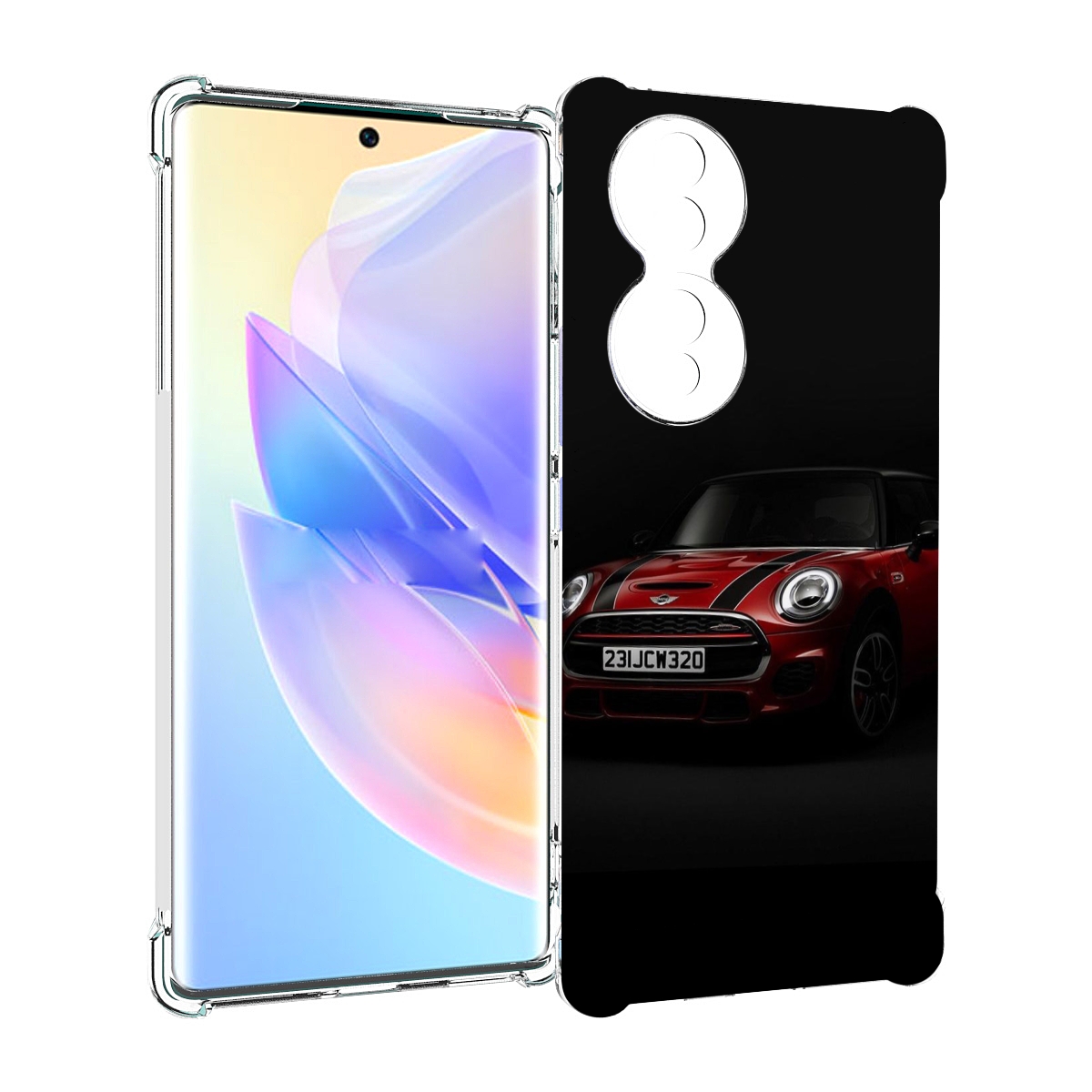 

Чехол MyPads mini 4 для Honor 70, Прозрачный, Tocco
