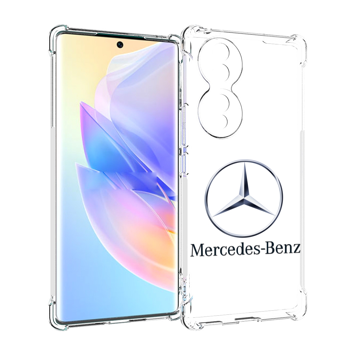 

Чехол MyPads mercedes-7 мужской для Honor 70, Прозрачный, Tocco