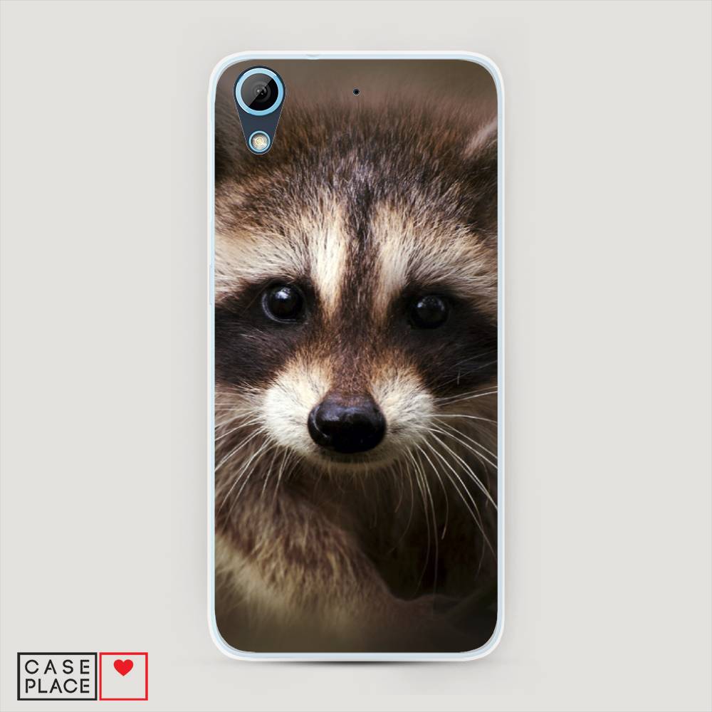 

Чехол Awog на HTC Desire 626 / Эйчтиси Дизайр 626 "Енот", Разноцветный, 101350-1