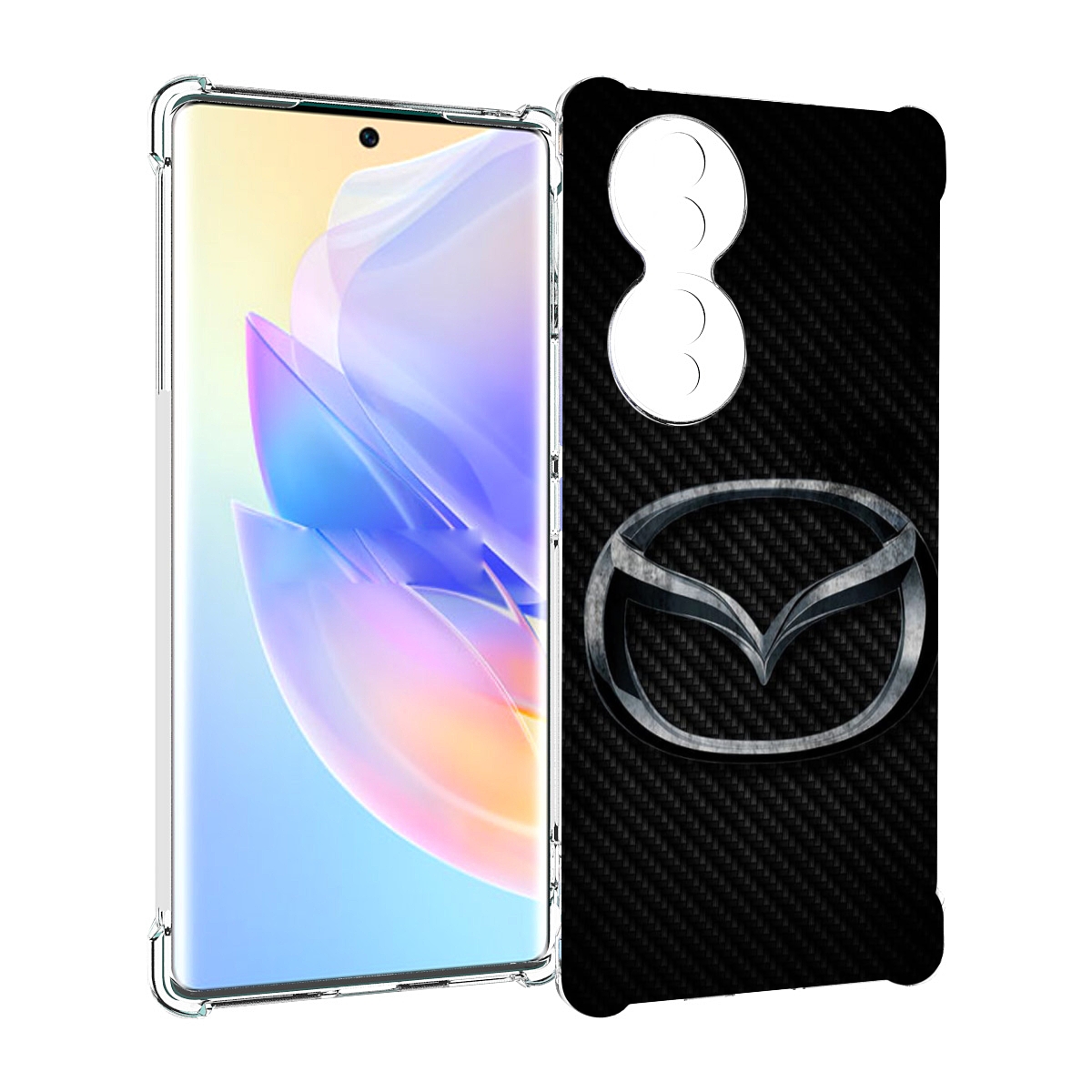 

Чехол MyPads mazda 1 женский для Honor 70, Прозрачный, Tocco