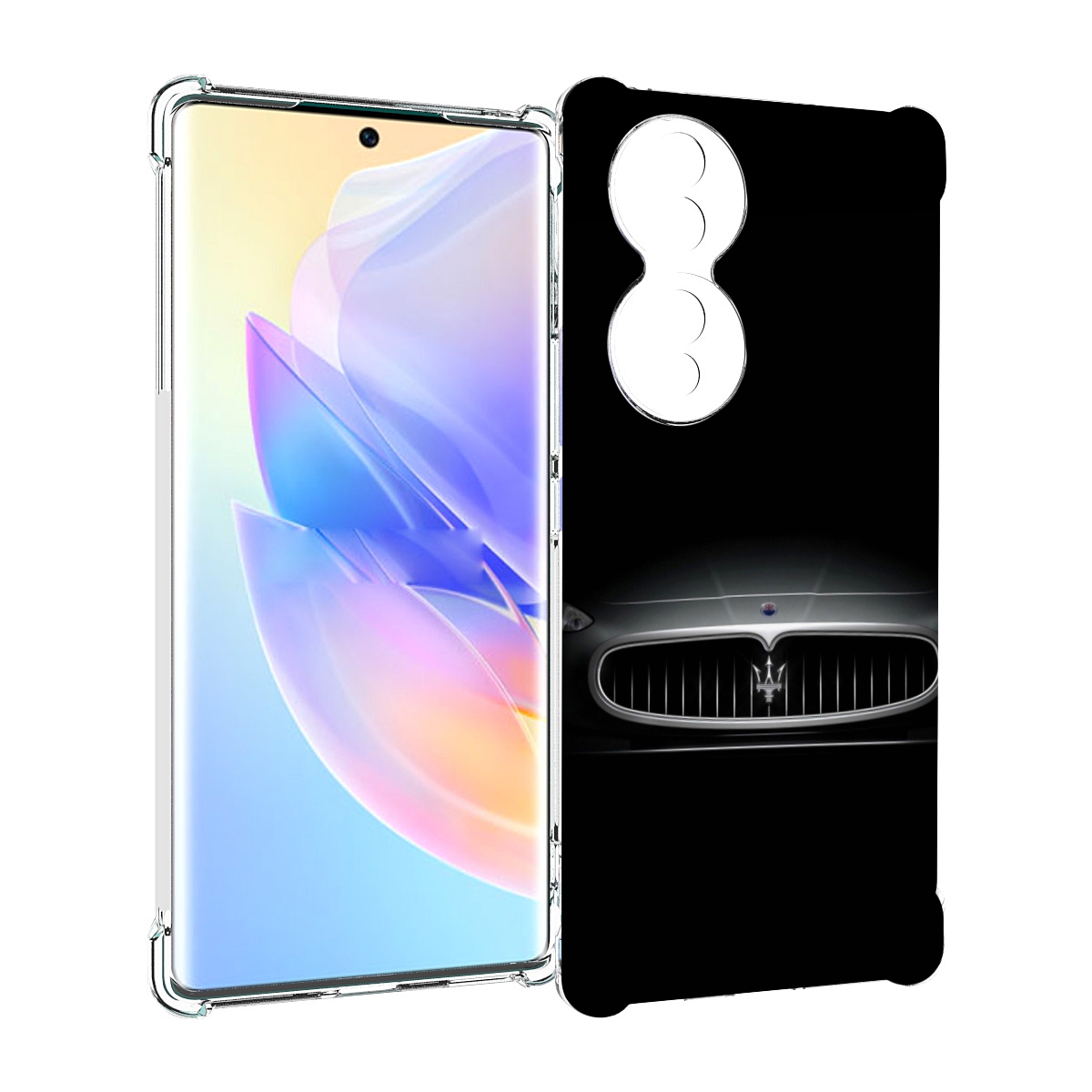 

Чехол MyPads maserati 1женский для Honor 70, Прозрачный, Tocco