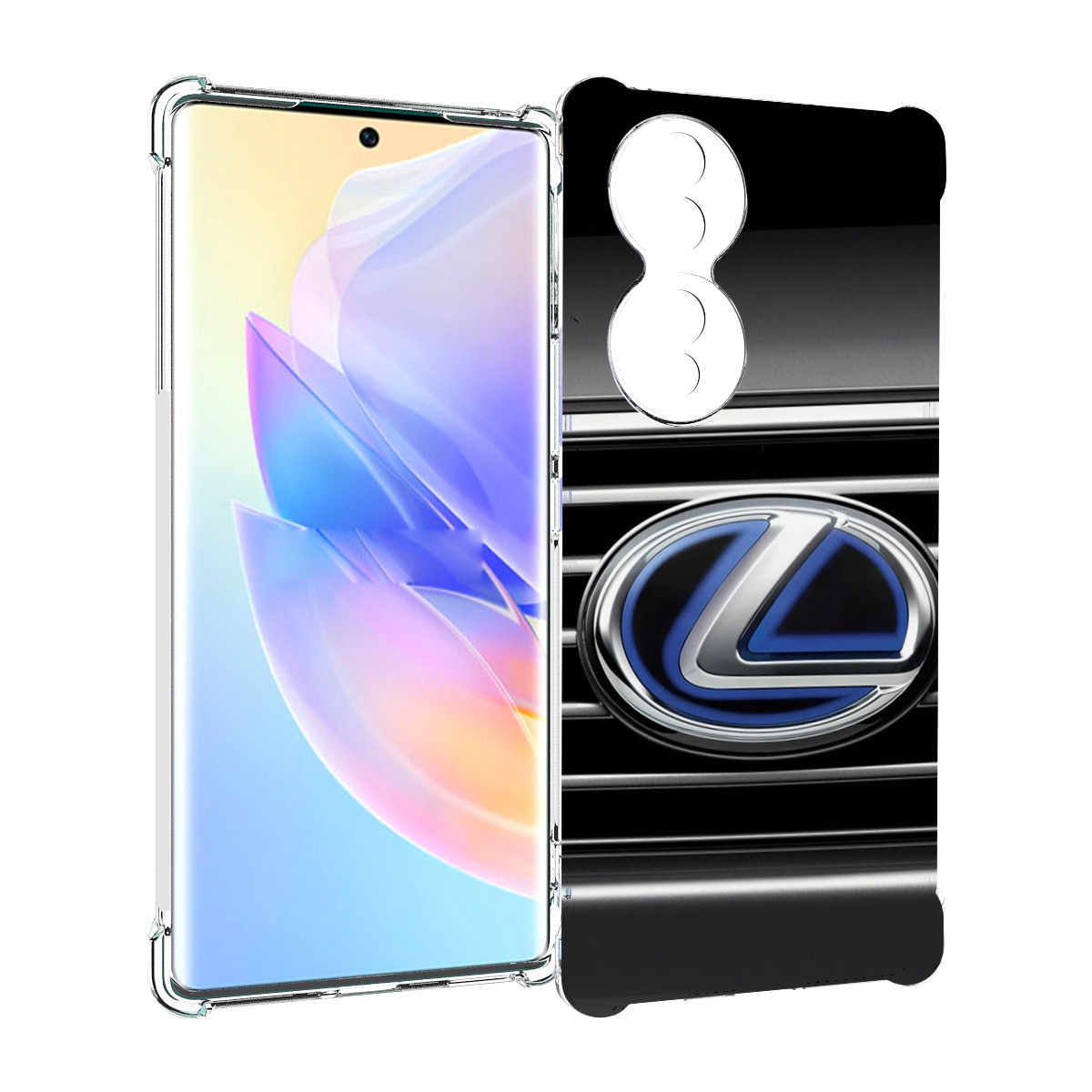 

Чехол MyPads lexus-2 для Honor 70, Прозрачный, Tocco