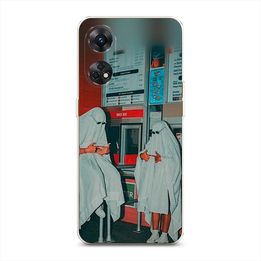 

Чехол Awog на Oppo Reno 8T 4G "Chillin Killin", Красный, 2513250-9