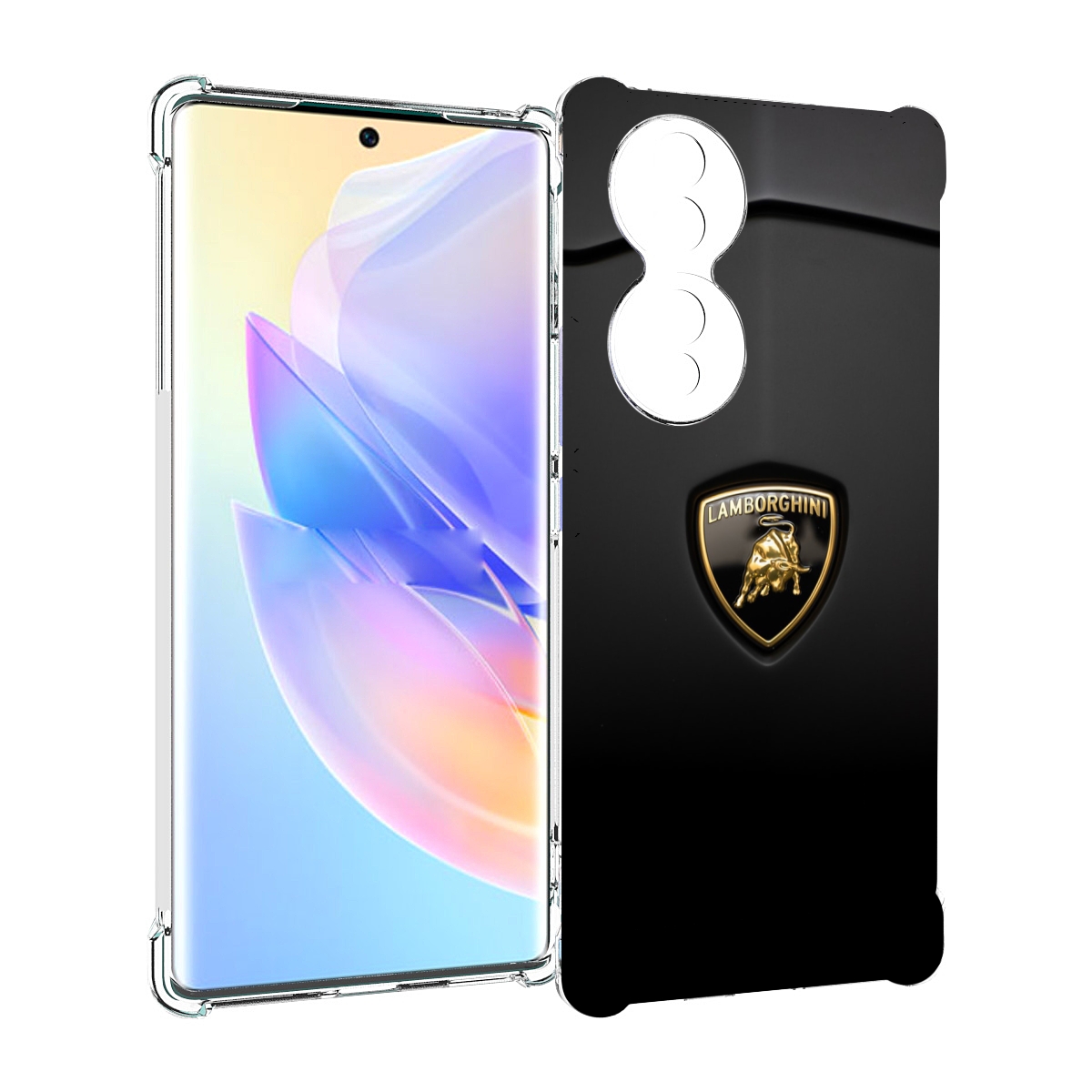 

Чехол MyPads lamborghini ламба 3 для Honor 70, Прозрачный, Tocco