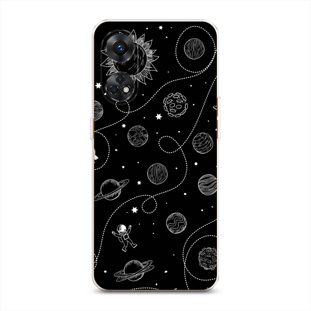 

Чехол Awog на Oppo Reno 8T 4G "В невесомости", Бежевый, 2513250-4