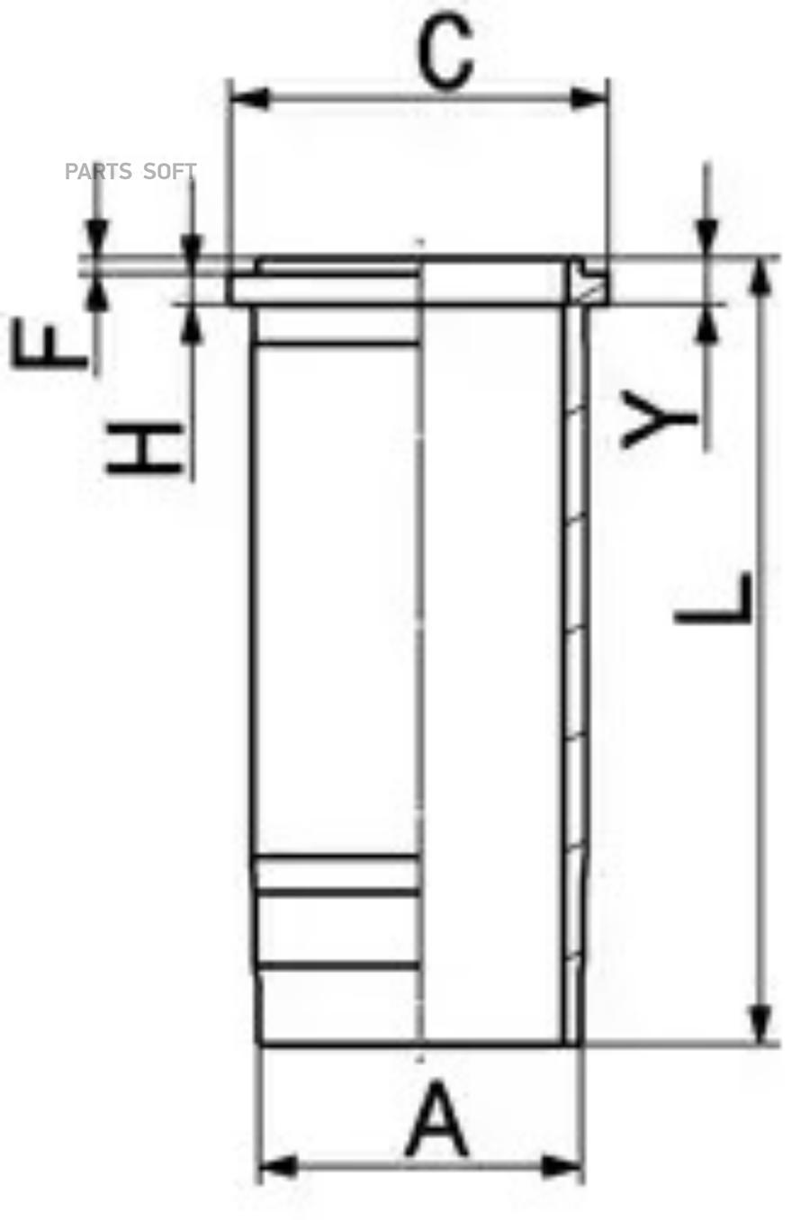 

KOLBENSCHMIDT Гильза цилиндра