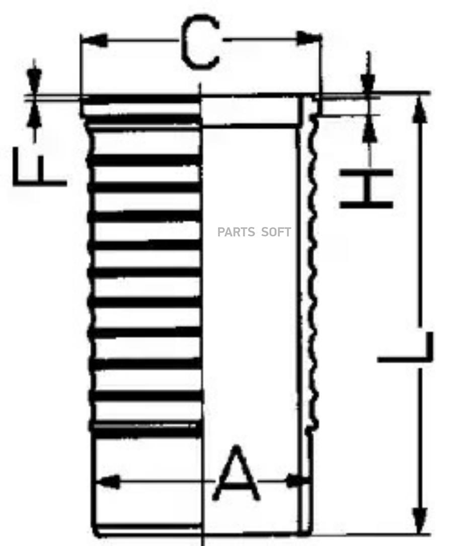 KOLBENSCHMIDT 88568110 Гильза цилиндра