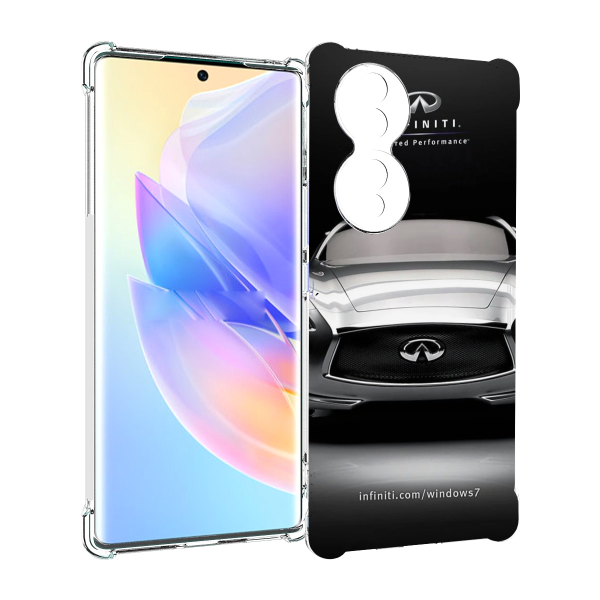 

Чехол MyPads infiniti-1 для Honor 70, Прозрачный, Tocco