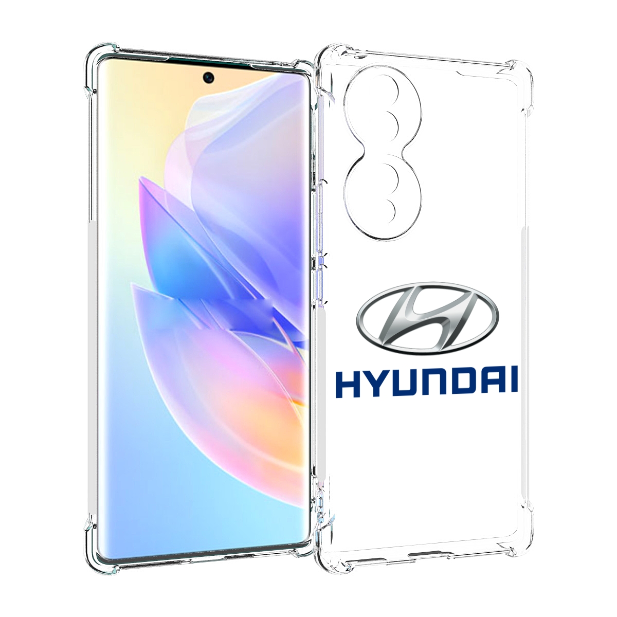 

Чехол MyPads hyundai-4 мужской для Honor 70, Прозрачный, Tocco