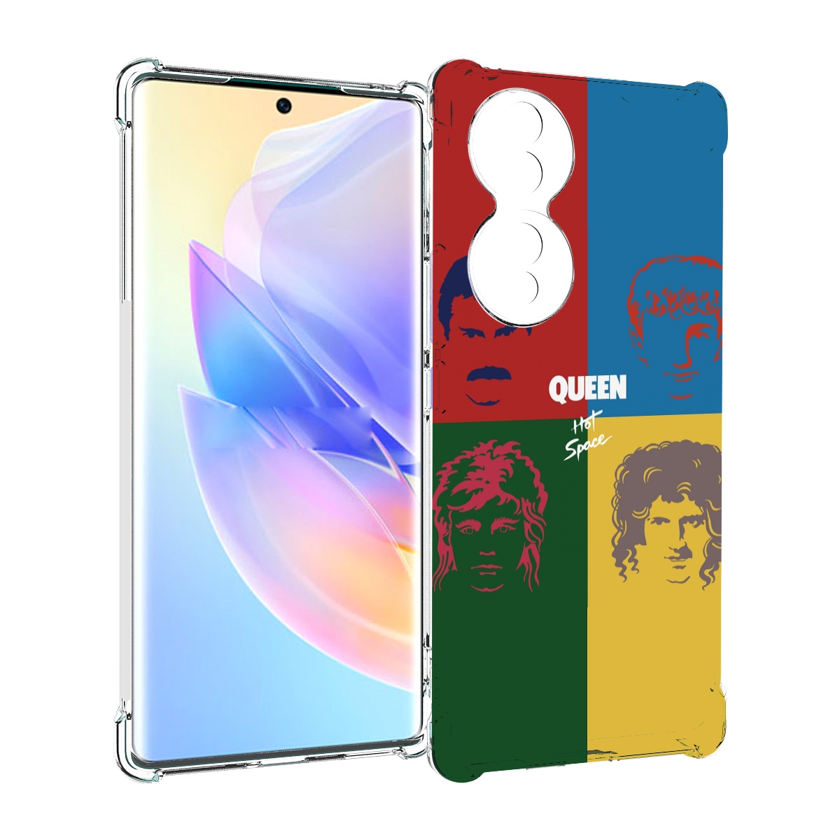 

Чехол MyPads hot space queen альбом для Honor 70, Прозрачный, Tocco