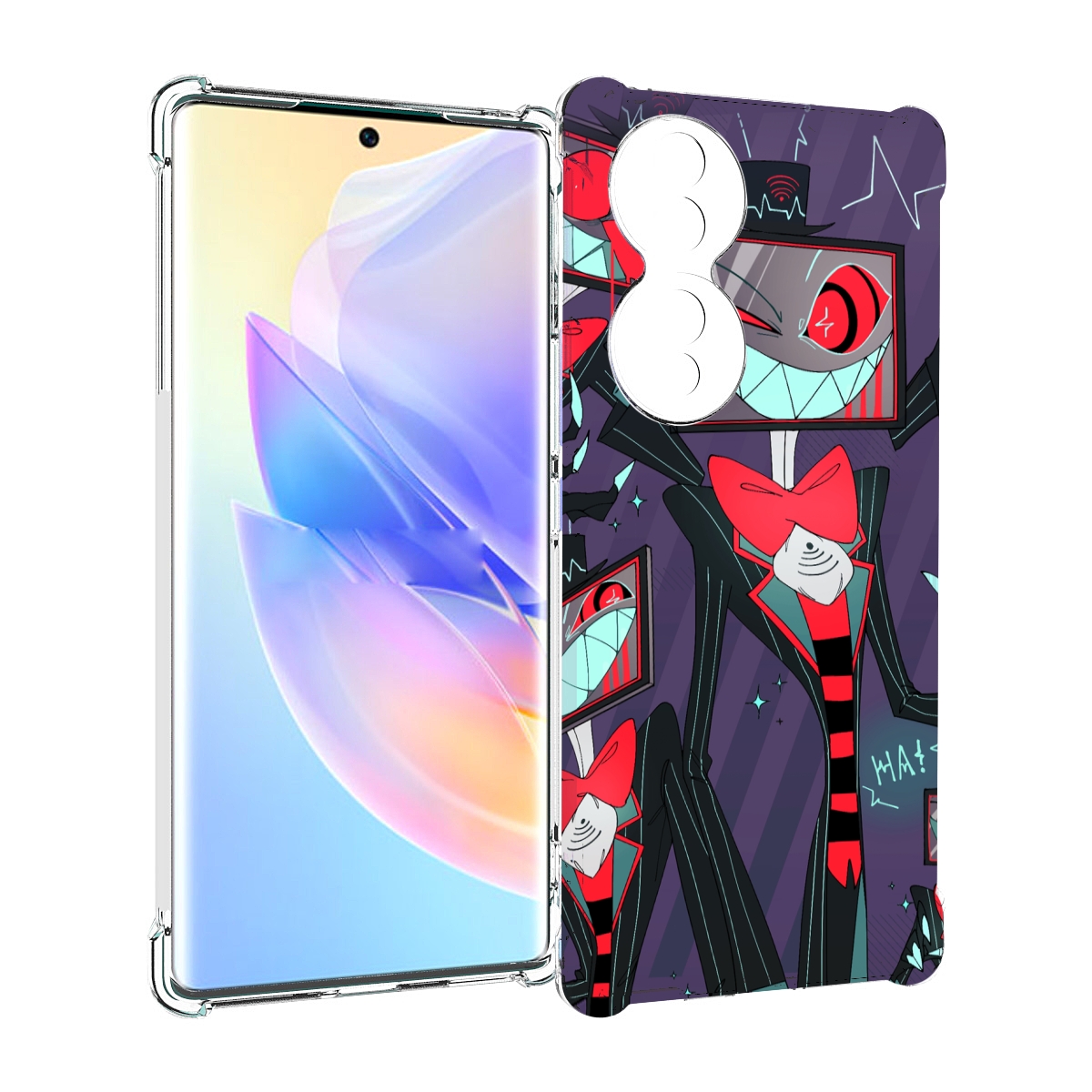 

Чехол MyPads hazbin hotel для Honor 70, Прозрачный, Tocco