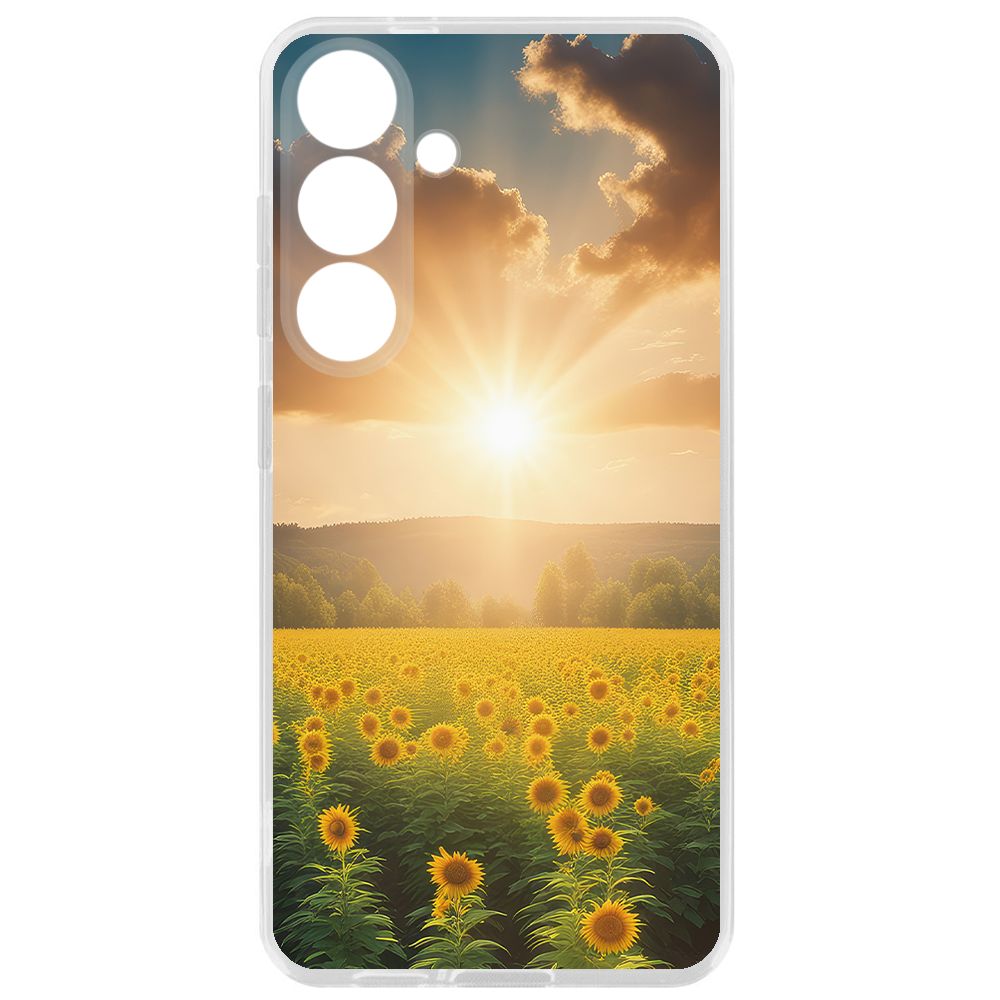 

Чехол-накладка Krutoff Clear Case Солнечно для Samsung Galaxy S24, Прозрачный