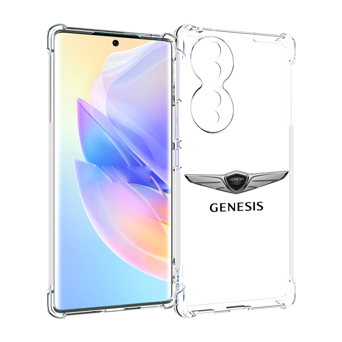 

Чехол MyPads genesis-3 мужской для Honor 70, Прозрачный, Tocco