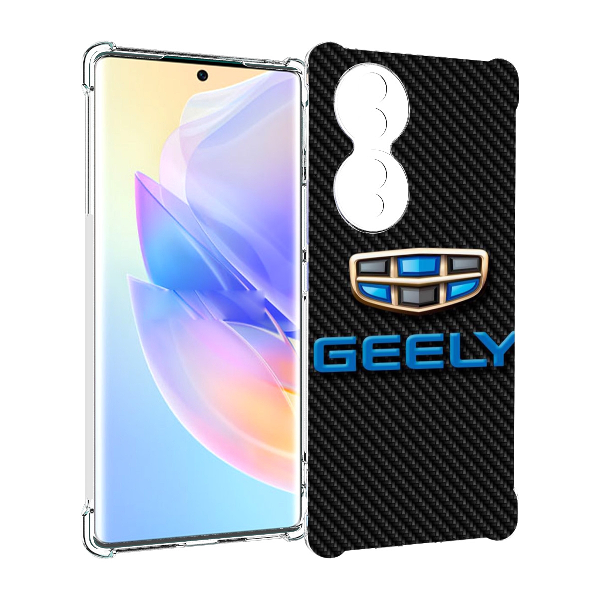

Чехол MyPads geely 1 для Honor 70, Прозрачный, Tocco