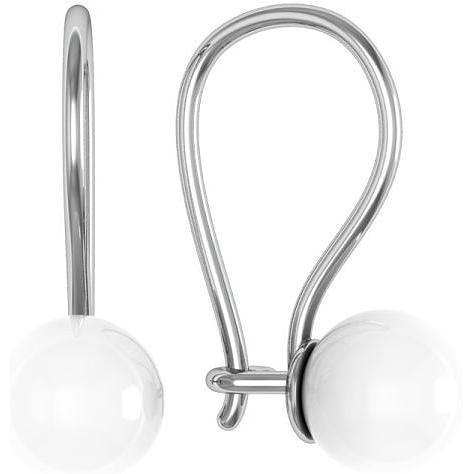 

Серьги женские из серебра ПРИВОЛЖСКИЙ ЮВЕЛИР 341544-ZM07, жемчуг, 341544-ZM07