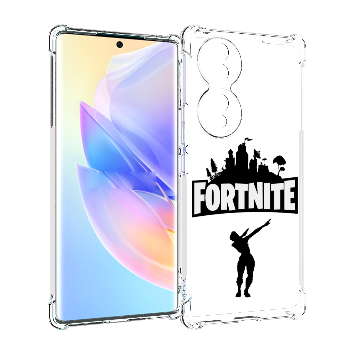 

Чехол MyPads fortnite-2 для Honor 70, Прозрачный, Tocco