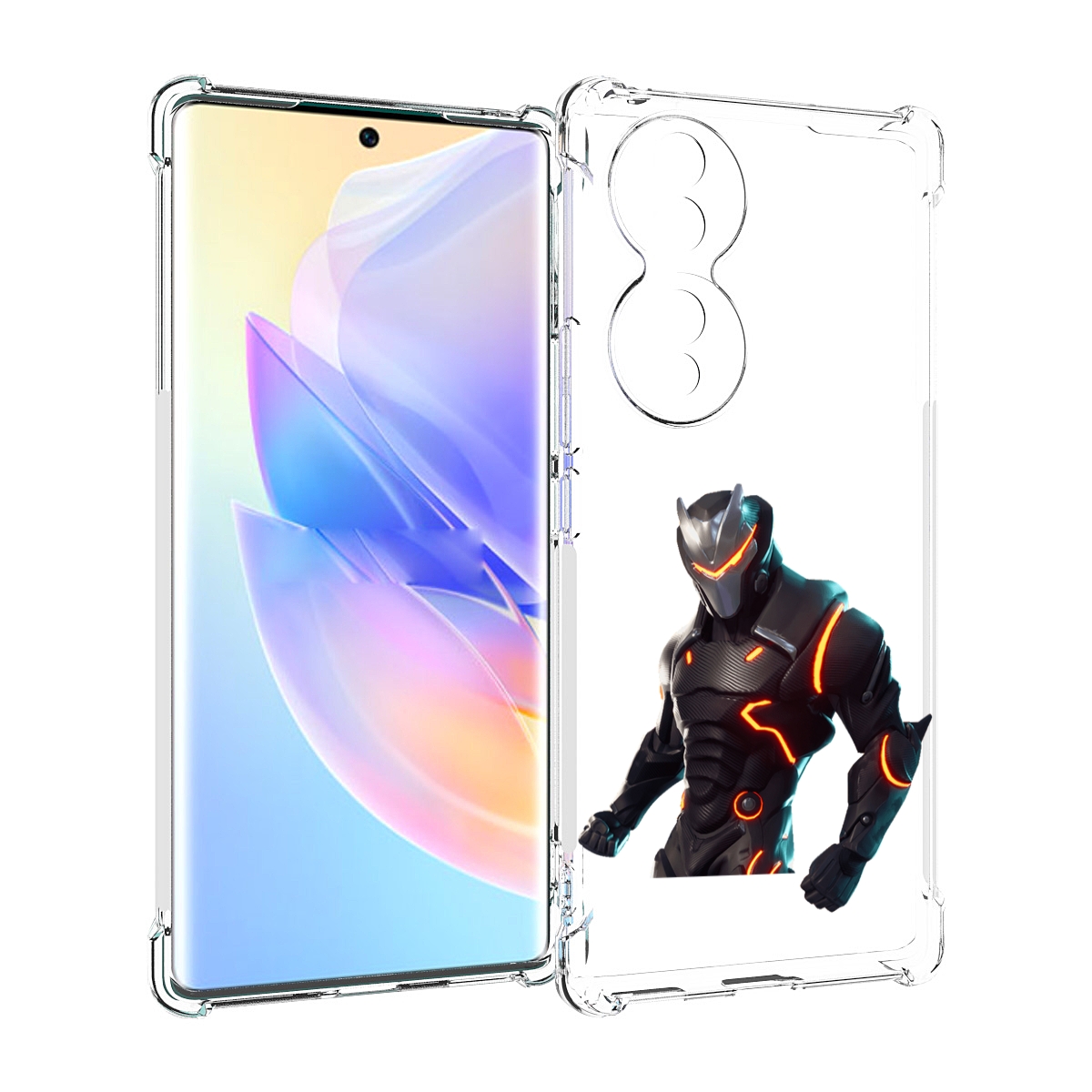 

Чехол MyPads fortnite-1 для Honor 70, Прозрачный, Tocco