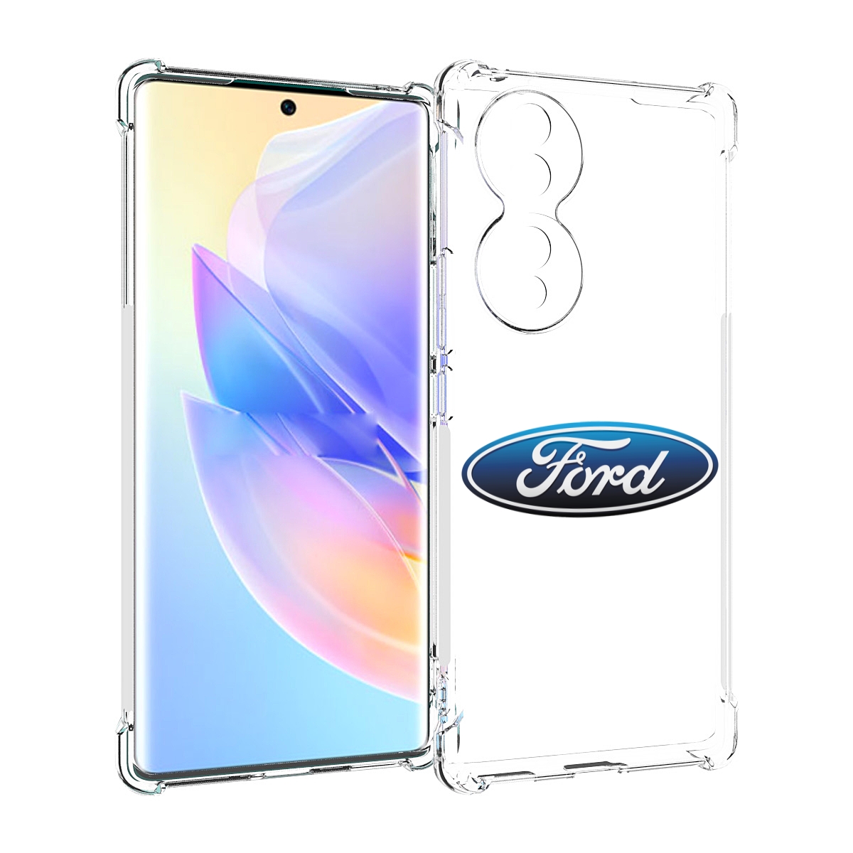 

Чехол MyPads ford-3 мужской для Honor 70, Прозрачный, Tocco