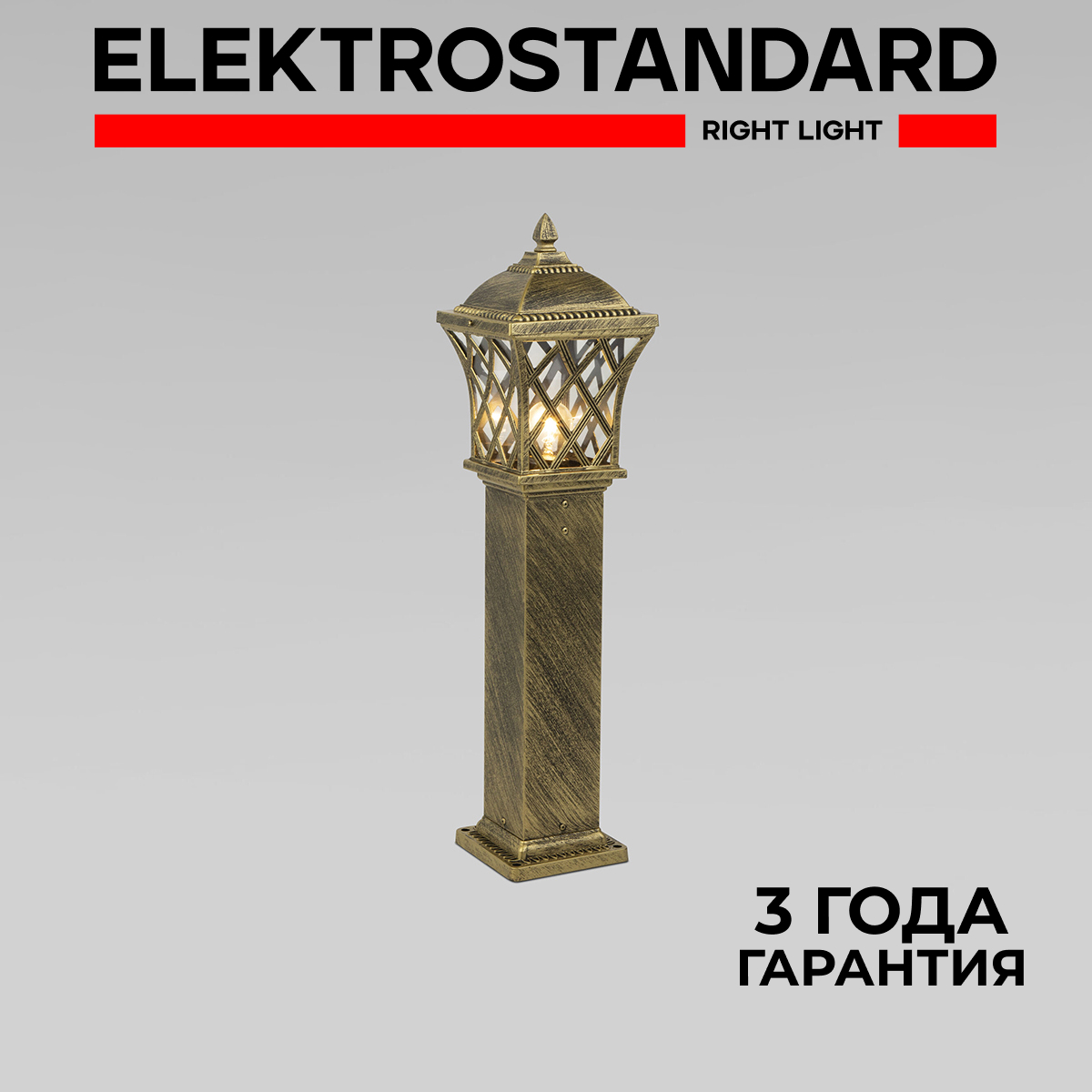 

Садовый светильник Elektrostandard Gl 1018f A039870, Gl 1018f