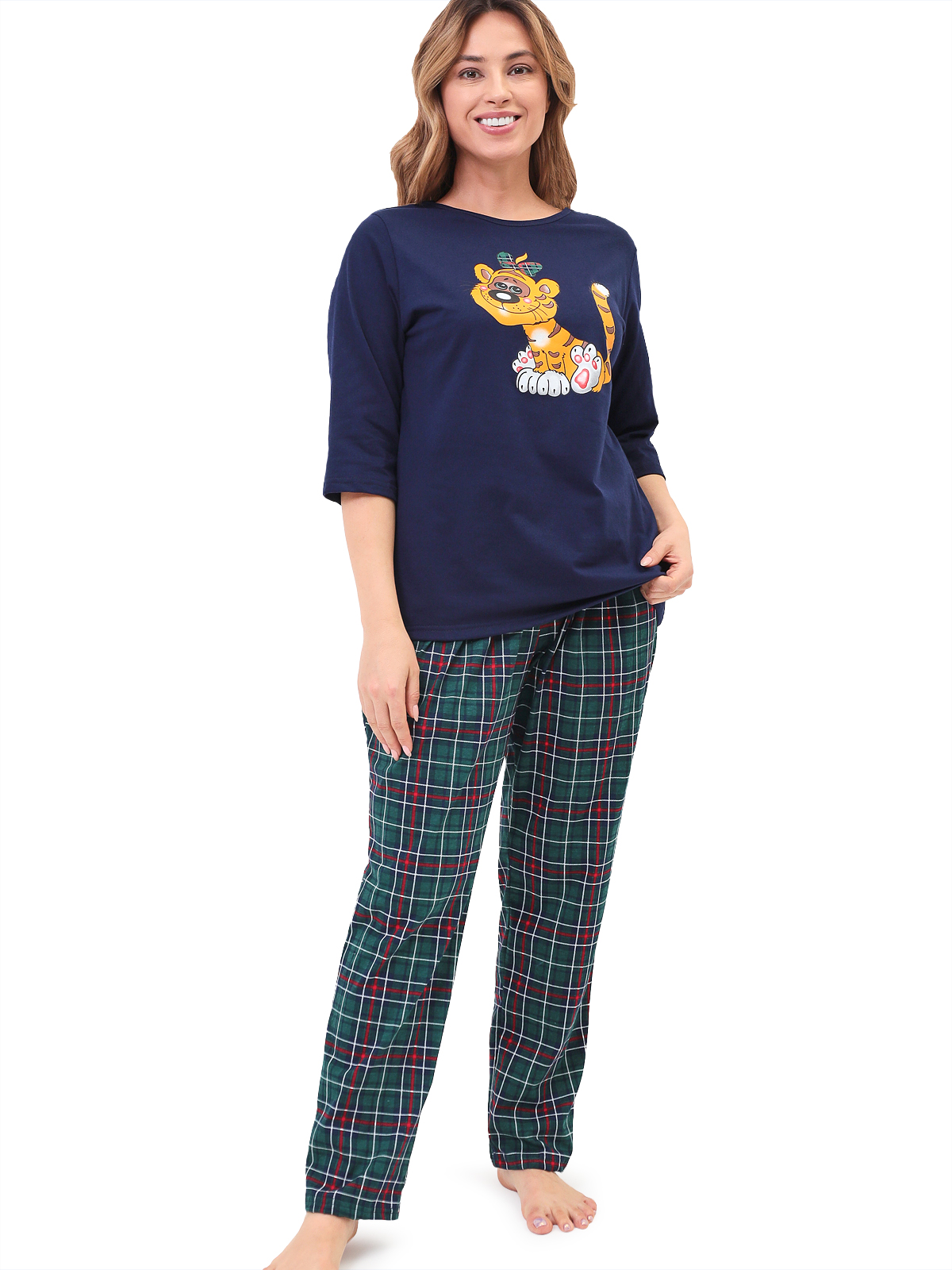 

Комплект женский МАМА ПИЖАМА SLEEPWEARRBLCIPG зеленый 40-42 RU, SLEEPWEARRBLCIPG