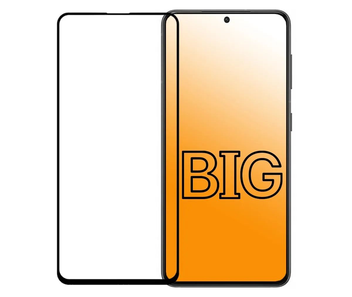 

Защитное стекло BIG для Samsung Galaxy S10 Lite, Galaxy S10 Lite