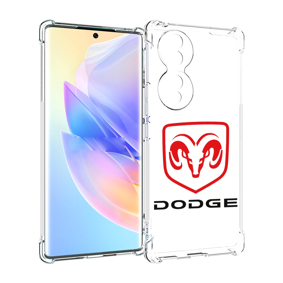 

Чехол MyPads dodge-2 мужской для Honor 70, Прозрачный, Tocco
