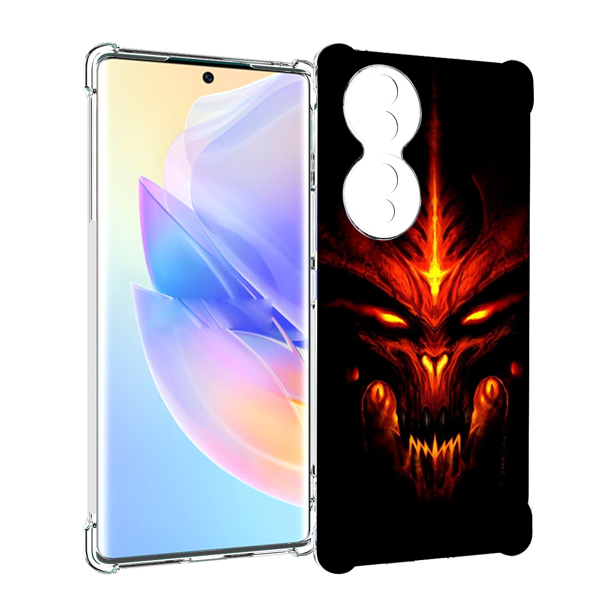

Чехол MyPads diablo-3 для Honor 70, Прозрачный, Tocco