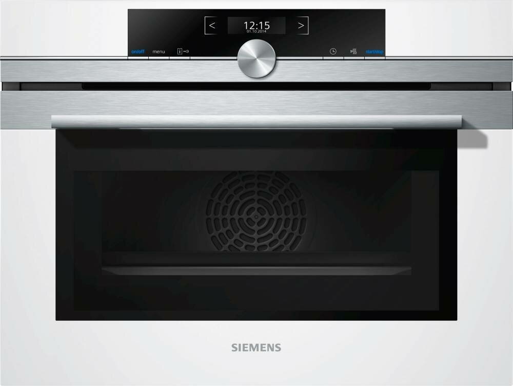 фото Встраиваемый электрический духовой шкаф siemens cm633gbw1